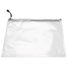 12 StüCke ReißVerschluss Aktentasche A4 ReißVerschluss Gittergewebe Tasche Brettspiel Aufbewahrungstasche PVC Aktentasche BüRobedarf