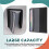 13 Pocket File Folder Storage Rack,File Box Storage Bag,with Zipper, Suitable for A4 Paper, Banknotes,Document Receipt A 6