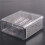 2 Pcs Carpenter Pencil Sharpener Long Point Manual Pencil Sharpener with Plastic Lid 4 Holes Handheld Pencil Sharpener 5