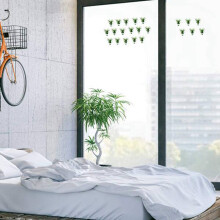 Soporte de Plantas de Aire de 36 Piezas, Soporte de Plantas de Aire Tillandsia con Ventosa, para Plantas Que Cuelgan en Vidrio (Plantas No Incluidas)