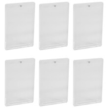 6 StüCke Magnetisches Kartenetui für Sammelkarte - 35 Pt Magnet Oberteil Loader Baseball Karten Halter mit Karten Schutz