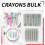 4 Pack Assorted Crayon Mold Cavities 3D Crayon Silicone Mold Triangle Crayon Mold Silicone Chocolate Making Mold 2