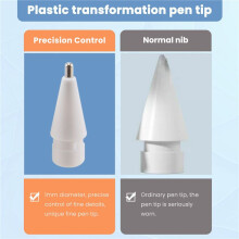 2-Pack Potloodpunten voor Pencil 1E Generatie en 2E Generatie/ Pro-Potlood, 1 Mm, Geen Slijtage, Fijne Punt, Nauwkeurige Controlepunten