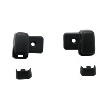 Auto Dach Seite Sonnenblende Sonnenblende Feste Clip Schnalle Haken Halterung für   R55 R56 R60 2007-2014 Schwarz