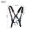 Saxophone Strap,Universal Double Shoulder Leather Strap for Sax, Adjustable Padded Harness Strap for Baritone Tenor Alto 5