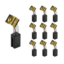 5 Pairs Carbon Brushes 6.4 X7.9X12.5mm 596071-00 for Black&Decke Angle Grinder Electric Motors CD105 CD110 CD115 KG900
