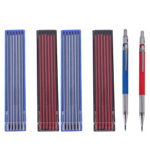 2 Canetas de Solda com 48 Recargas LáPis Mecânico Marcadores de Soldagem de Metal para Estrutura de Soldador de Tubos Carpintaria