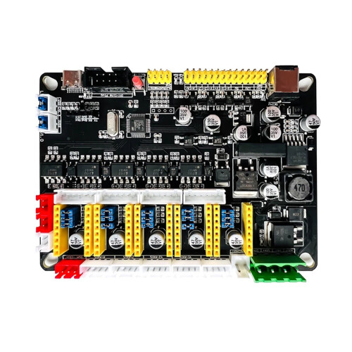 Offline Controller 32-Bit 4 Axis Control Board, GRBL Control, Optical Coupling,with 300W/500W Spindle for CNC Engraver B 1