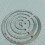 Leather Cutting Tools Corner Cutting Ruler Metal Concentric Circles Template Round Leather Corner Punch 2