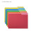 Manila Color Five-Color Single-Page Folder Paper Storage Folder Single-Piece Folder Office Data Classification 3