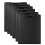 Dual Clip Clipboard Folder, 6-Pack A4 Foldable Clipboard Folder Flip Writing Pad for School Office 1