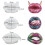 3 Pcs Lips Resin Mold 3D Phone Holder Stand Molds 6