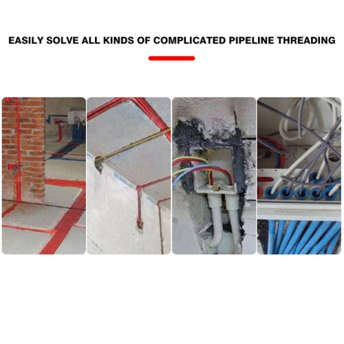 15M Universal Wire Lead Threading Device Tool Electrical Cable Running Puller Electrician Threading Device