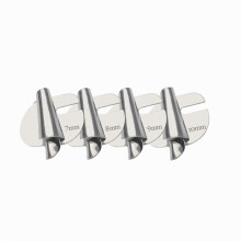 Sewing Rolled Hemmer Foot Set,Wide Rolled Pressure Foot, Sewing Machine Presser Foot Hemmer Foot(4Pcs-7/8/9/10mm)