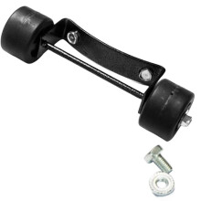 Kit Universal de Roda para Aquecedor de PáTio, Rodas para Aquecedor de PáTio, Suporte + Rodas Pretas, SubstituiçãO