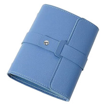 Opbergtas voor Sieraden, Opbergtas voor Oorbellen, Draagbare Opvouwbare Lederen Opbergtas voor Oorbellen, Opbergtas voor Reissieraden op Rol A