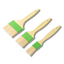 3-Delige Bakborstel, Kookborstelset, Grillborstel, Voedselborstel voor Bakken, Perfect voor Marinade, Saus, Barbecueborstel