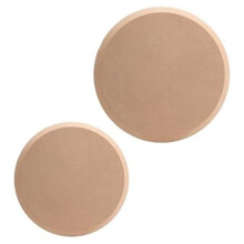 2PCS Ceramic Plate Forming Mold Pottery Tools for Clay Round Clay Mold Handbuilding Dish Plate Slump Mold 8In and 12In