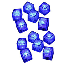 12PCS Waterproof LED Ice- Flashing Glow in the Dark Light for Bar Club Drinking Party Decoration F