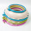 Round Embroidery Pot Double Layer ABS Plastic Embroidery Frame DIY Accessories Embroidery Hoops Rose 8
