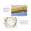 Embroidery Kit for Beginners and Embroidery Enthusiasts Includes Floral Landscape with Thread Needles,D 2