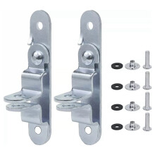 2Pcs Cargo Trailer Door Hasp Keeper Lock Handle Enclosed Car Hauler for Ramp Padlock Cargo Trailer Door Hasp Lock