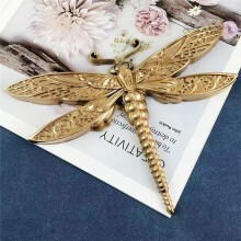2PCS Dragonfly Silicone Mold Large Epoxy Resin Dragonfly Shape Molds 3D Unique Animal Pendant Wall Hanging Mould