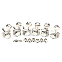 6pcs Guitar Locking Tuners Left-Handed Locking Guitar Tuning Pegs Instrument Accessories