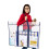 2 Pacotes de Bolsa  de Armazenamento de Pôsteres de 31,5 X 25,5 Polegadas Suporte para Quadro de Avisos Recipiente de Portfólio de Arte para 2
