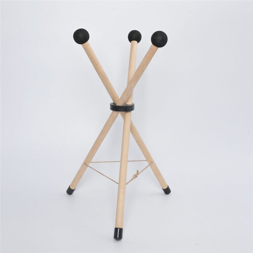 Solid Wood Stand, Musical Instrument Stand, Universal Foldable Portable Drum Stand 1