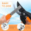 2 Double-Sided Diamond Knife Sharpener/1 Retractable Diamond Sharpening Rod,Blade Sharpener Stone Pocket Knife Sharpener 4