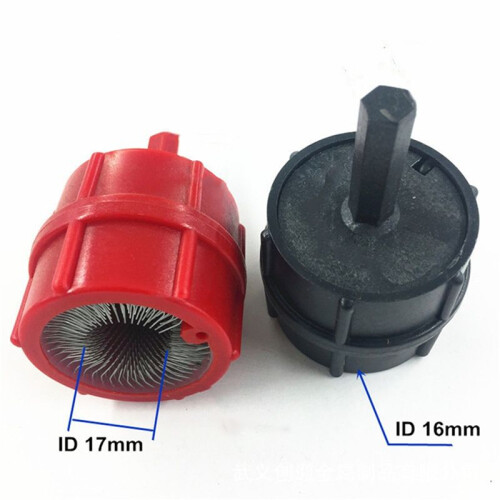2pcs Plastic Car Battery Terminal Brush Top Post Terminal Cleaning Tool 2