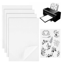Stick & Stitch Embroidery Paper for Embroidery Dissolvable Embroidery Transfer for Transferring Embroidery Patterns 6PCS