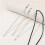 3 Pcs Drawstring Threader Tool Replacement Sewing Needle Metal Quick Threader Rope Flexible Easy Drawstring Threader 2