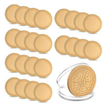 25 Piezas 40 mm en C Hallenge C Oins Grabado DIY Monedas Artesanales para Manualidades DIY Colección Conmemorativa de Viajes de Cumpleaños