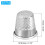 Sewing Thimble Finger Protector, 20 Pcs Metal Finger Shield Ring for Hand Sewing,  Accessories DIY Sewing Tools 6