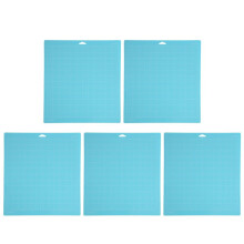 5 PeçAs Tapete de Corte Leve para  One/Air/Explore Air2AndAir 3/MakerandMaker 3, Tapetes de Corte Acolchoados 12X12 Polegadas-Azul