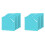 10 Peças Tapete de Corte Leve para  One/Air/Explore Air2AndAir 3/MakerandMaker 3, Tapetes de Corte Acolchoados 12X12 Polegadas-Azul 1