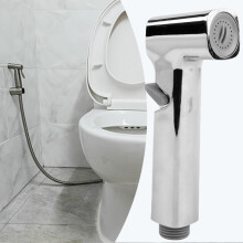 Lavadora de inodoro Accesorios de baño de bidé de mano Grifo Boquilla de mano Duchas sin prensa Sobrealimentadas