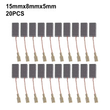 20PCS Kohlebürsten für Bosch Motor Winkelschleifer 15 8 5 mm Werkzeug für Bosch Winkelschleifer Zubehör für Kohlenstoff-Elektrowerkzeuge