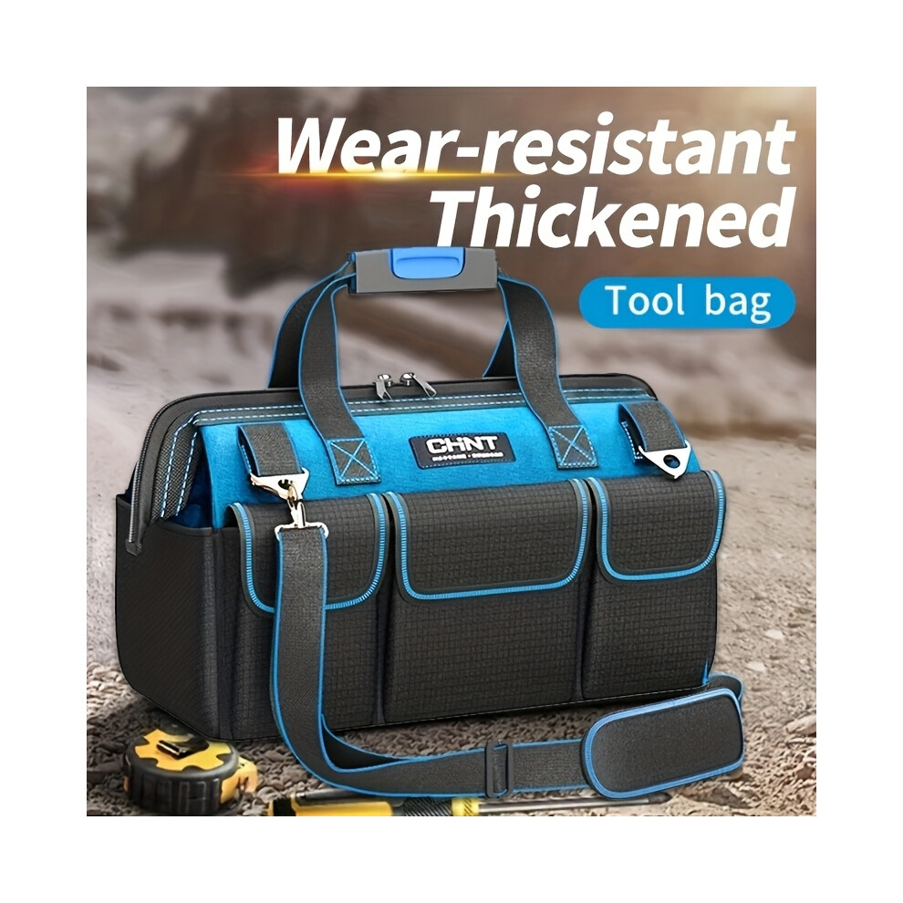 Multifunctional Tool Bag Thickened Large Capacity Waterproofed Wear-Resistant Toolkit Multipocket Electrician Storage Bag 6935161429176