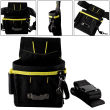 Elektriker-Gürtel-Werkzeugtasche Multifunktionale Wasserdichte Werkzeugaufbewahrung Oxford-Tasche für Schraubenschlüssel und Schraubendreher
