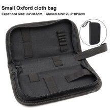 Toolkit Handtasche Oxford Stoff-Toolkit-Tasche Innen-Werkzeug Canvas-Handtasche Oxford Stoffreparatur Kit-Tasche Toolkit-Tasche 20,5 10 5 cm