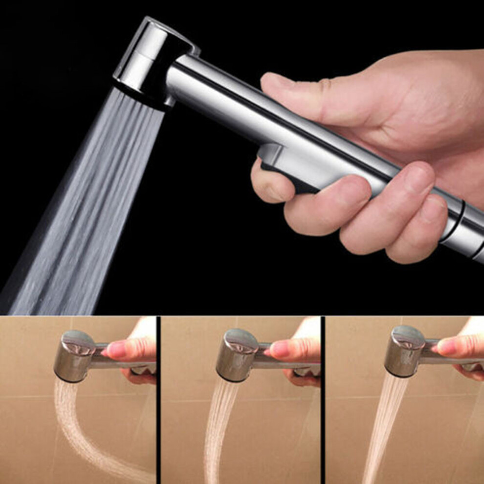 Toilet Bidet Handheld Douche Spray Nozzle Abs Hygienic Shower Head Hose Bracket Self Cleaning Shower Head Hand Faucet 6935161433982