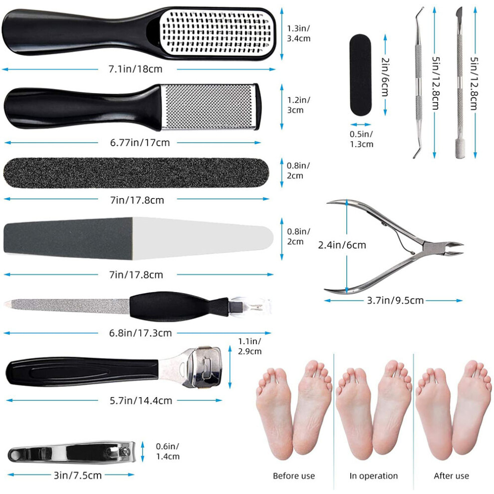 Double Side Nail File: Sapphire Nail File Offers Versatile Grooming, Cuticle Pusher Ensures Complete Manicure, Professional Design, Gift Ideal For