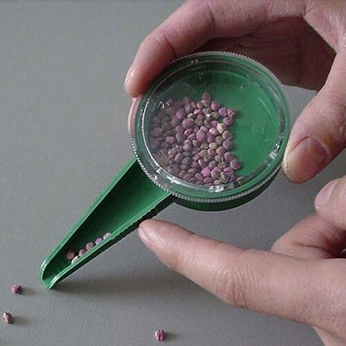 Handheld Adjustable Seed Dispenser and Sower for Gardening with Precise Sowing Control 2