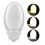 (As show, One size) 220V EU Plug without Pattern Smart 3-Color Night Light LED Lamp with Remote Control 4