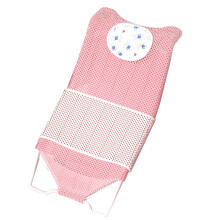 Universale Baby-Badewannen-Netzständer, verstellbar, Rosa, rutschfest