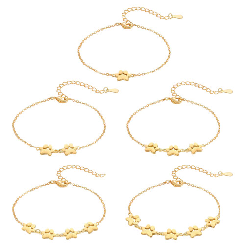 Bracelet pattes d'animaux à la mode, accessoire de bijoux pour-2 1