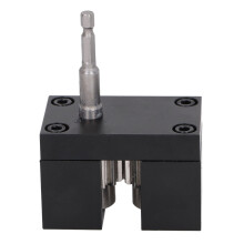Pipe Crimper Tool High Speed Air Duct Crimping Tool Impact Power Assisted Crimper Universal Hex Shank Labor Saving And Efficient Sturdy Construction